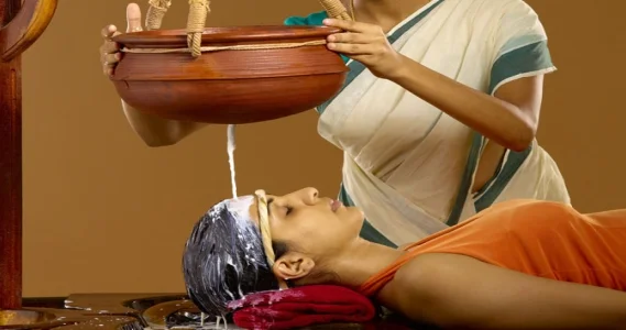 Shirodhara- Panchkarma Therapy at SM Ayush